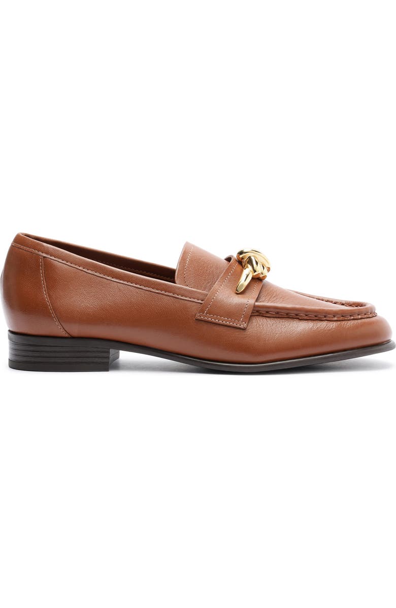 Arezzo Claudia Loafer, Alternate, color, Winter Cognac