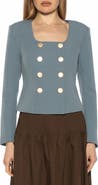 Alexia Admor Aria Scoop Neck Retro Blazer