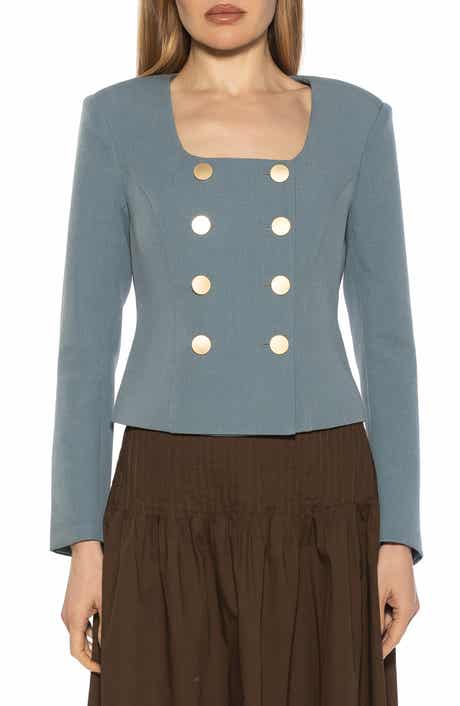 Alexia Admor Aria Scoop Neck Retro Blazer