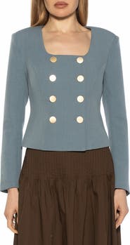 Alexia Admor Aria Scoop Neck Retro Blazer