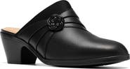 Clarks® Emily 2 Eliza Leather Heeled Mule