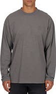 Good For Nothing Emblem Tonal Relaxed Slub  Long sleeve T-shirt