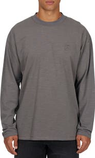Good For Nothing Emblem Tonal Relaxed Slub Long sleeve T-shirt