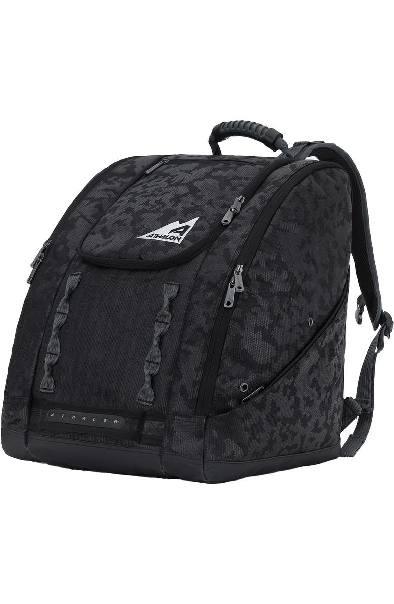 Athalon Everything Ski Boot Bag Gear Pack with Ventilated Boot Compartments, Main, color, Nightvision