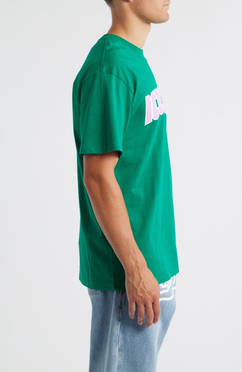 Icecream Vanilla Graphic T-shirt In Green
