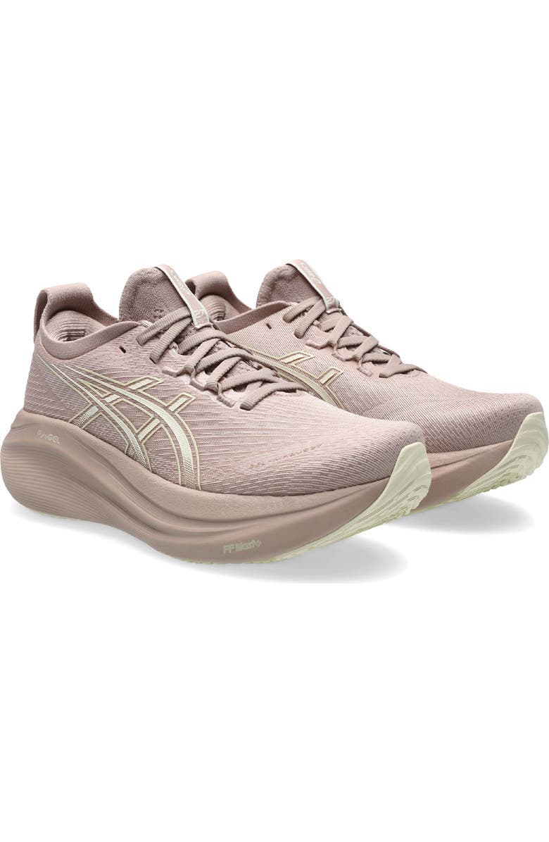 ASICS<sup>®</sup> GEL-NIMBUS<sup>®</sup> 27 Running Shoe, Main, color, Fawn/ Birch