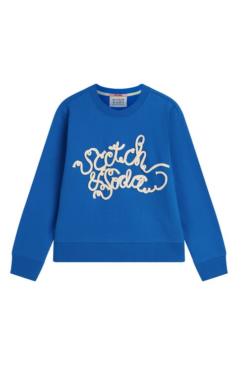 Kids' Relaxed Fit Graphic Sweatshirt