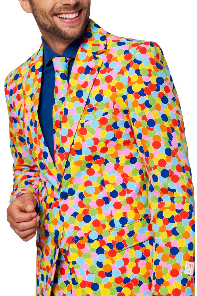 Confetteroni 3-Piece Tuxedo Set, Alternate, color, MULTI