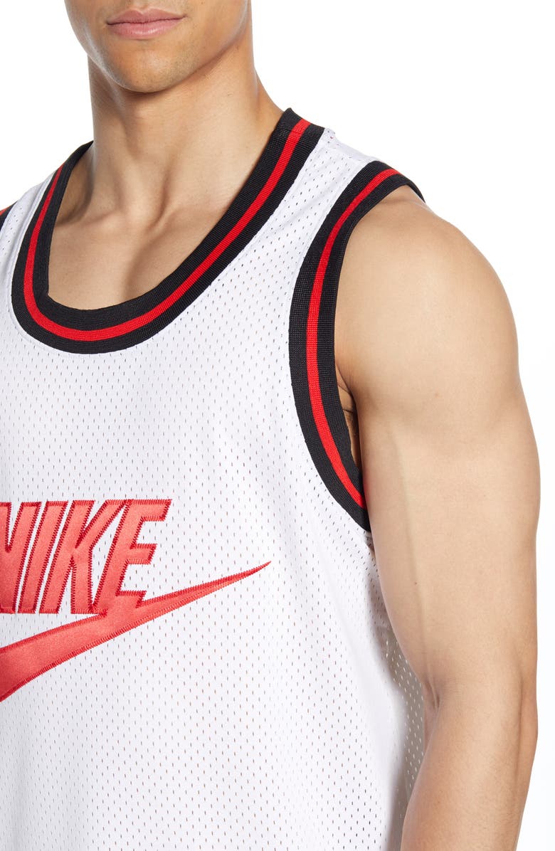 Nike NSW Logo Graphic Mesh Tank, Alternate, color, 