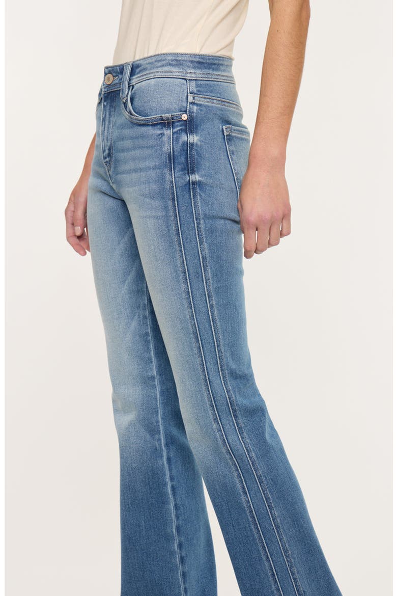 Abigail Mid Rise Bootcut Stretch Jeans, Alternate, color, Medium Dark