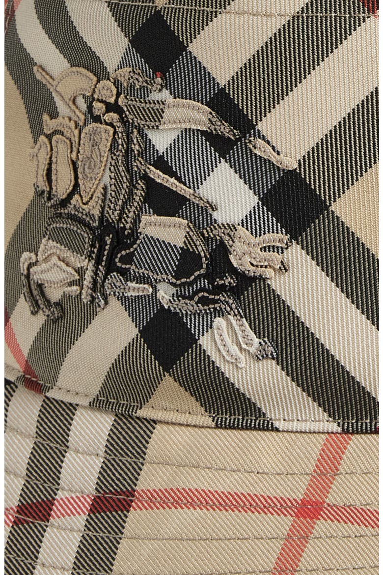 EKD Check Twill Bucket Hat, Alternate, color, SAND