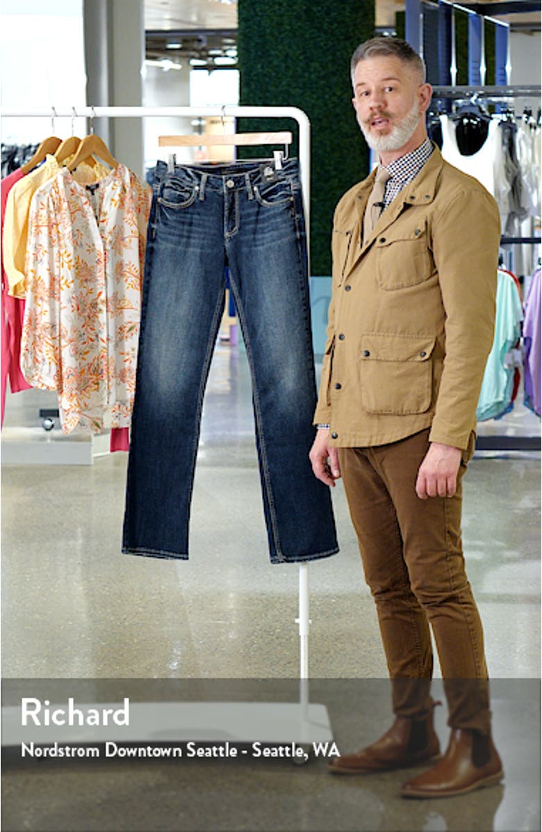 Britt Low Rise Slim Bootcut Jeans, sales video thumbnail