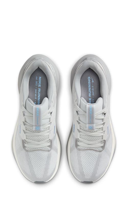 Nike Air Zoom Structure 25 Road Running Shoe In Gray