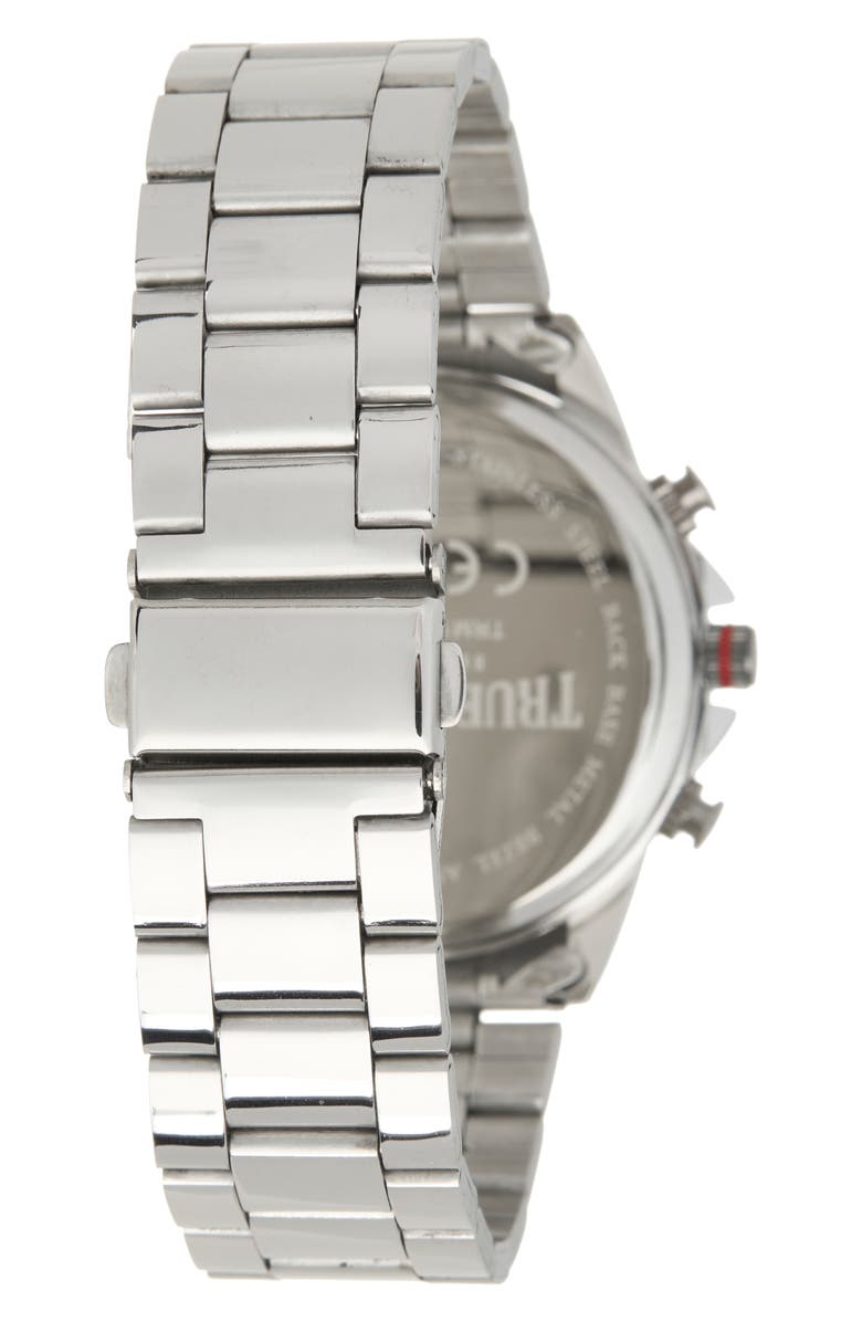 True Religion Chronograph Bracelet Watch, 38mm & Assorted Bracelets Set, Alternate, color, Silver