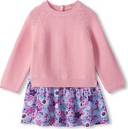 Hatley Kids' Tiny Flowers Sweater Dress