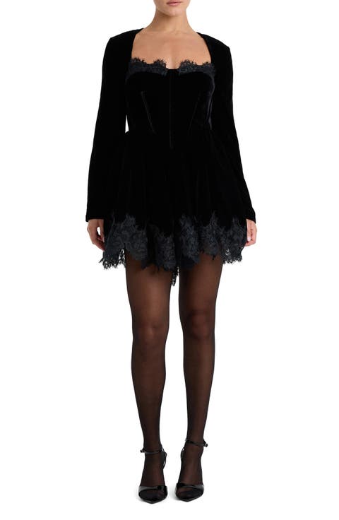 Austen Lace Detail Minidress