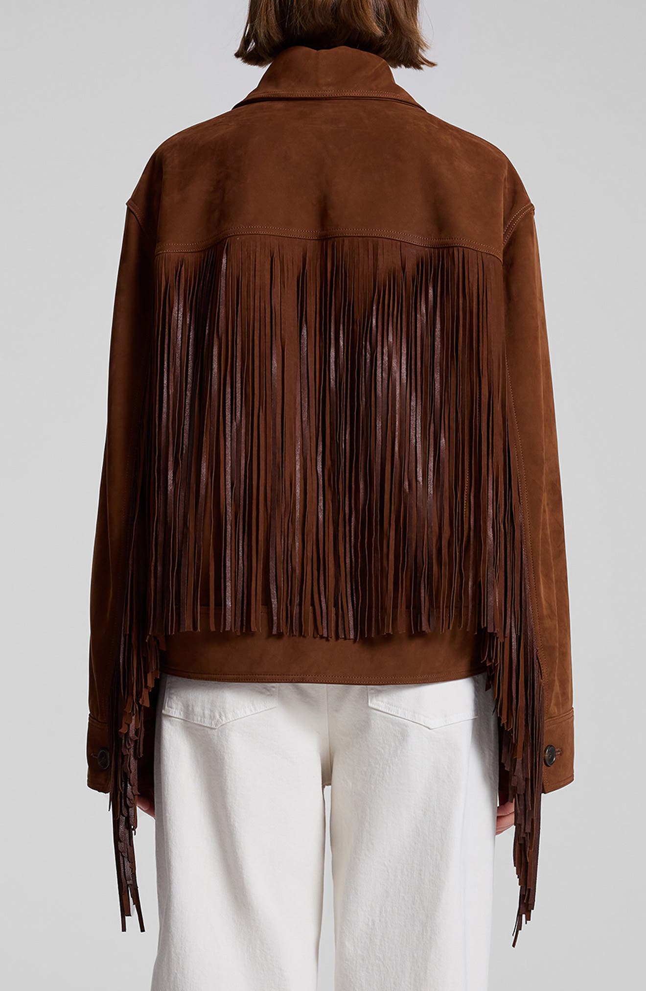 A.L.C. Wren Fringe Suede Jacket | Nordstromrack