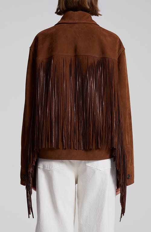 A.L.C A.L.C. WREN FRINGE SUEDE JACKET