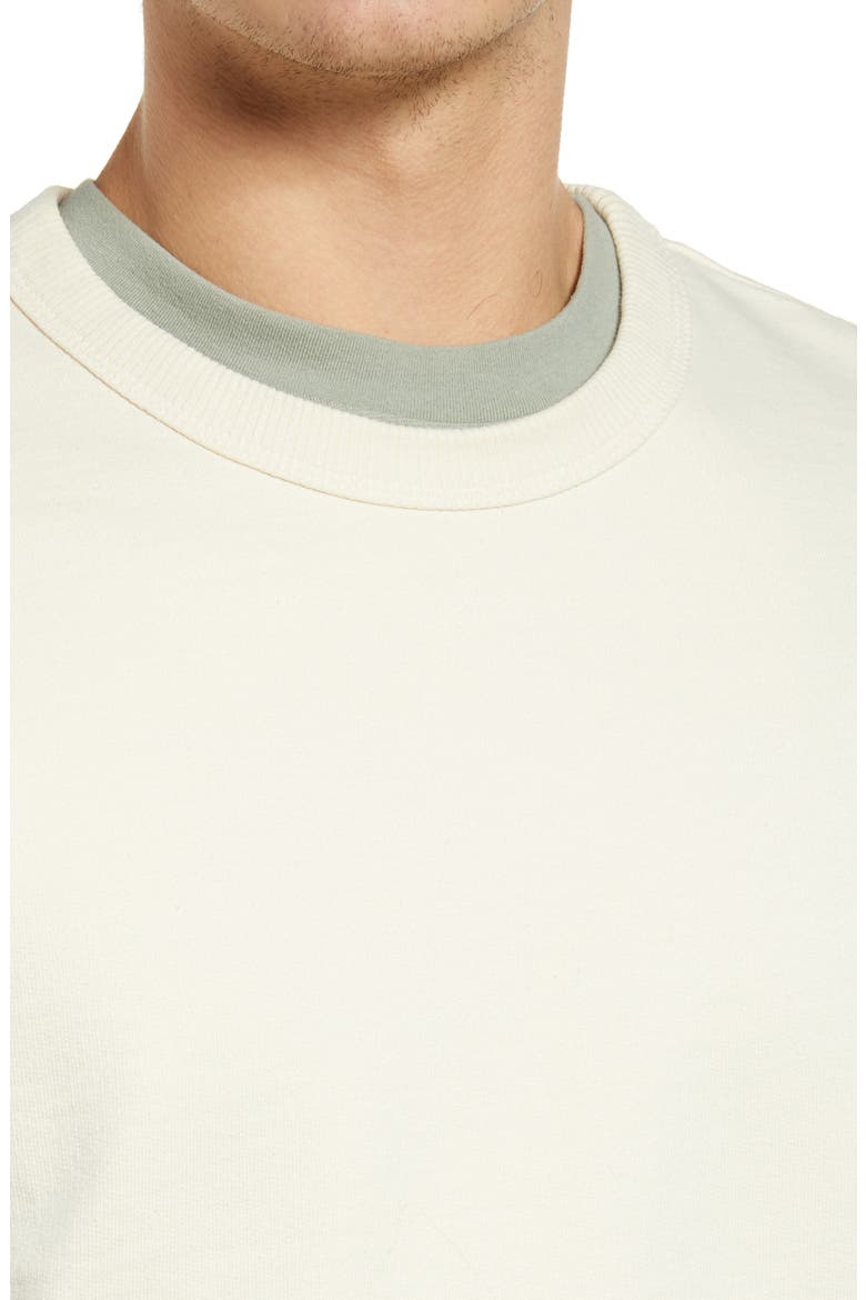 Arc Sweatshirt, Alternate, color, WHITE CREAM