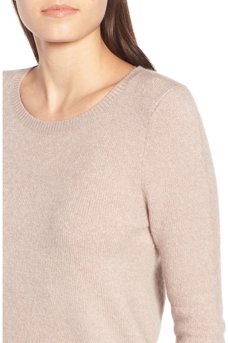 Crewneck Sweater, Alternate, color, TAN ETHEREA