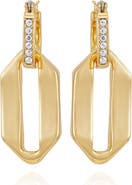 Vince Camuto Drop Hoop Earrings
