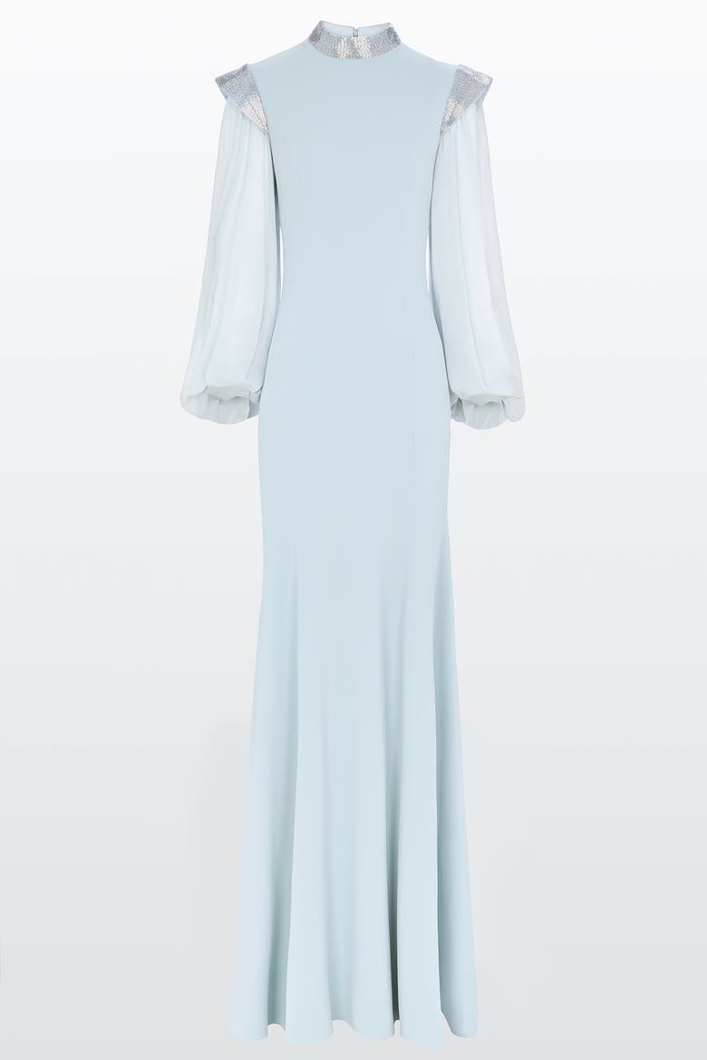 Isabelle Maxi Dress, Main, color, Porcelain