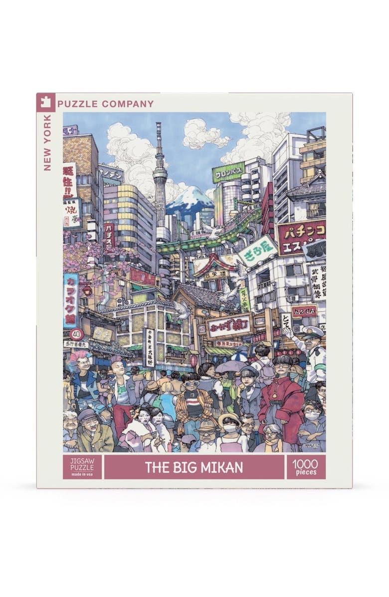 NEW YORK PUZZLE COMPANY The Big Mikan 1000 Piece Puzzle, Main, color, NO COLOR