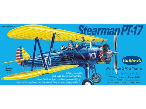 Stearman Pt17 Model Kit, Navy, Small