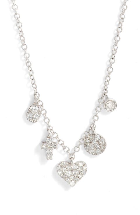 Diamond Charm Necklace