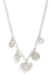 Meira T Diamond Charm Necklace