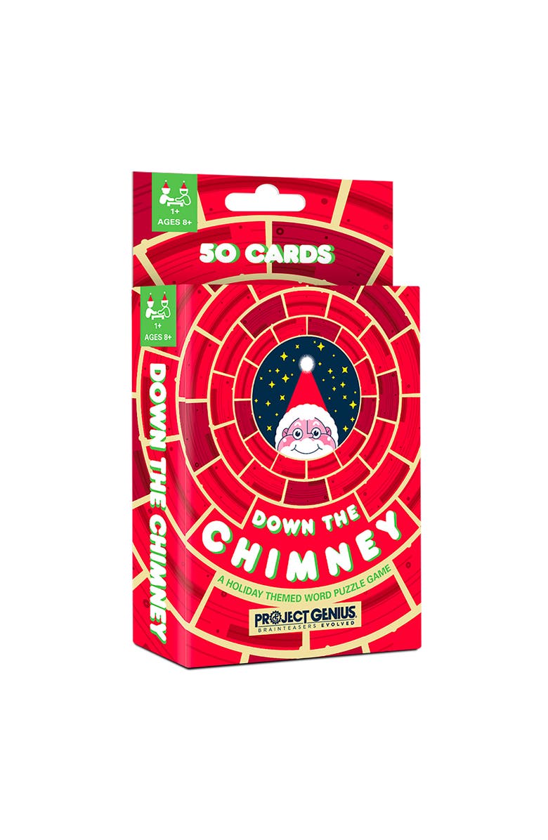 Holly Jolly Down The Chimney A Holiday Themed Word Puzzle Game, 50 Word Ladder Challenges, Main, color, Multicolored
