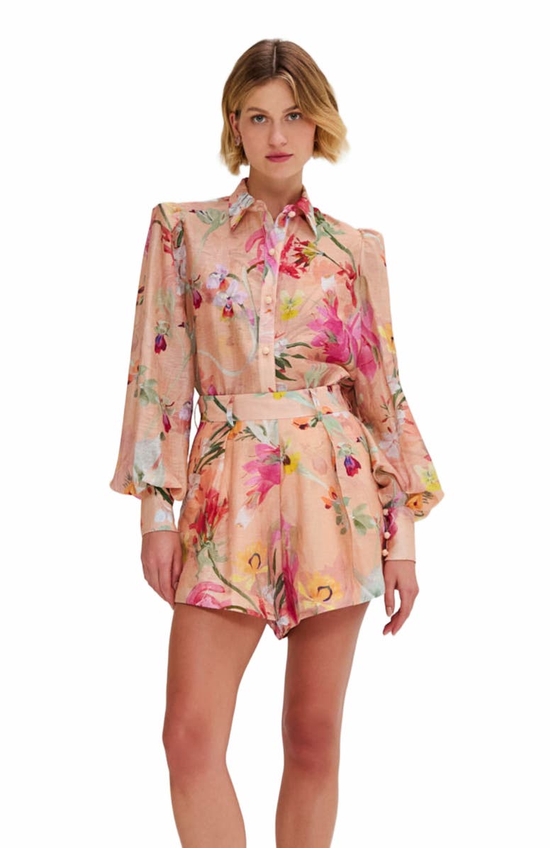 PatBO Lily Flower Short, Main, color,