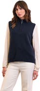 Celtic & Co. Lmbswl Quarter Zip Slvless Top