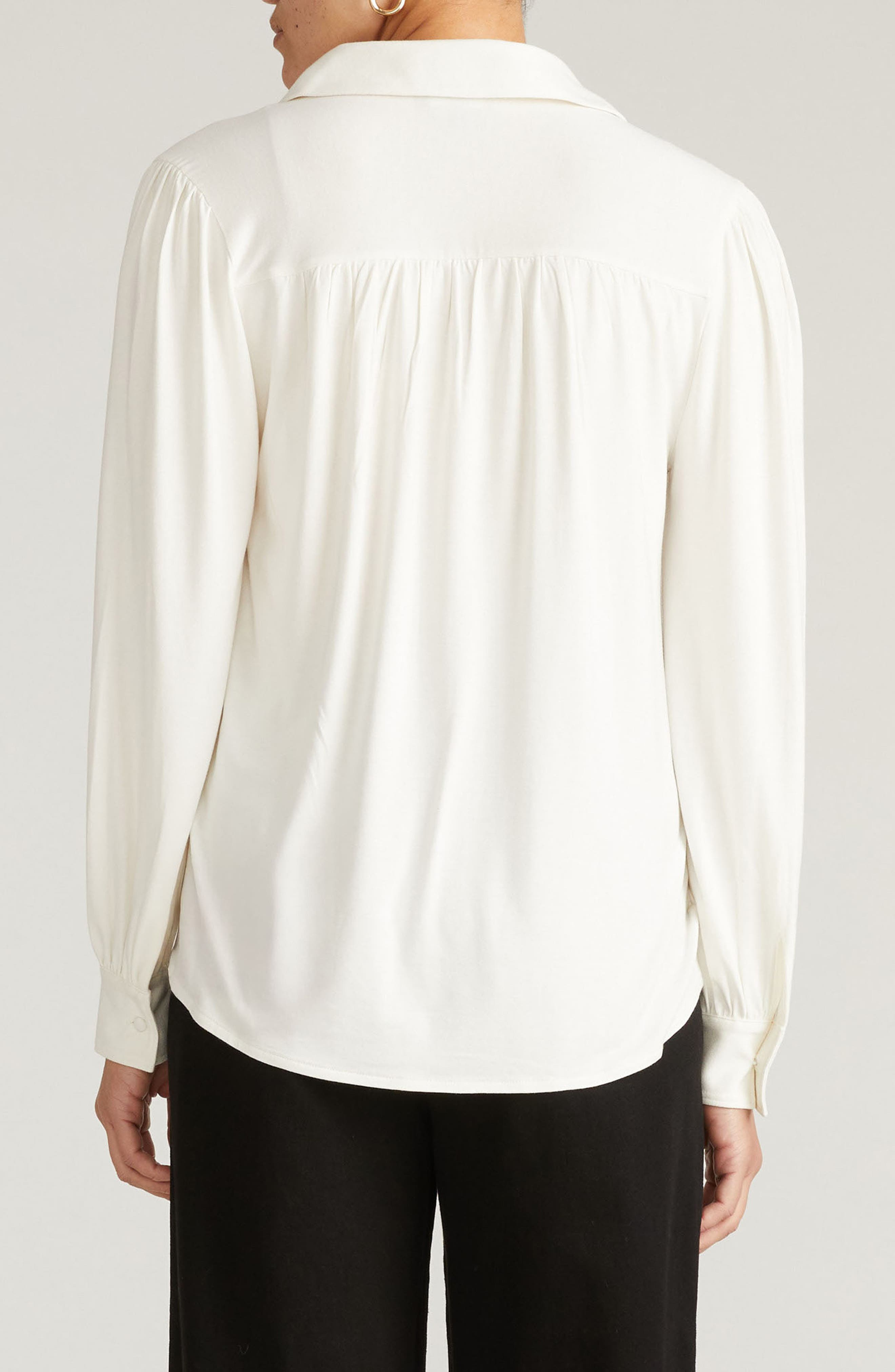 Moore Liquid Jersey Popover Top - image 4