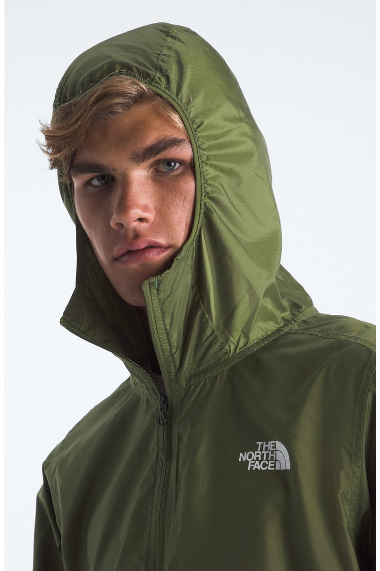 Cyclone WindWall Water Repellent Jacket, Alternate, color, WOODLAND GREEN