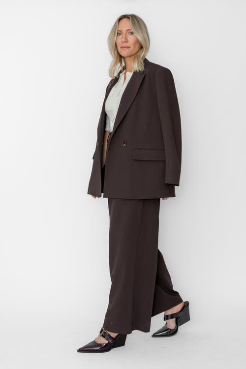 West Of Laurence Blazer In Brown