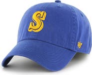 '47 Men's '47 Royal Seattle Mariners Cooperstown Collection Franchise Fitted Hat