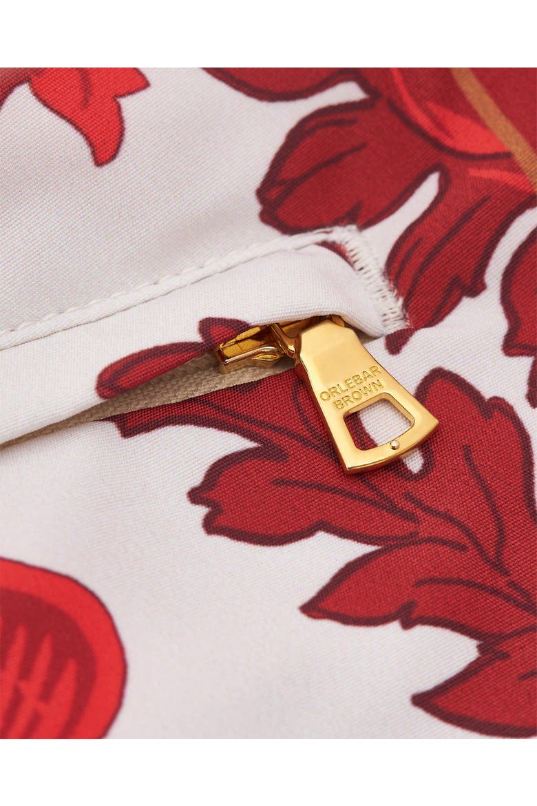 Bulldog Exclusive-Print Swim Shorts, Alternate, color, SUMMER RED/WHITE SAND