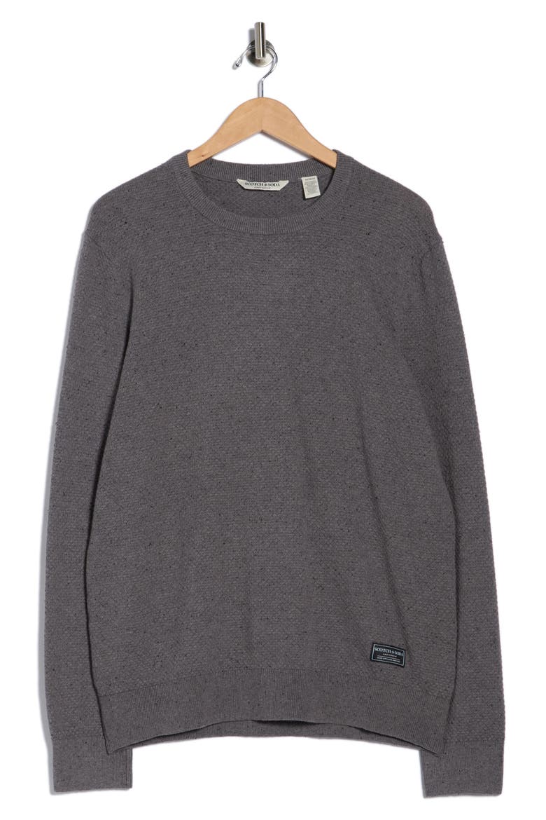 Textured Stitch Sweater, Alternate, color, CASTLEROCK