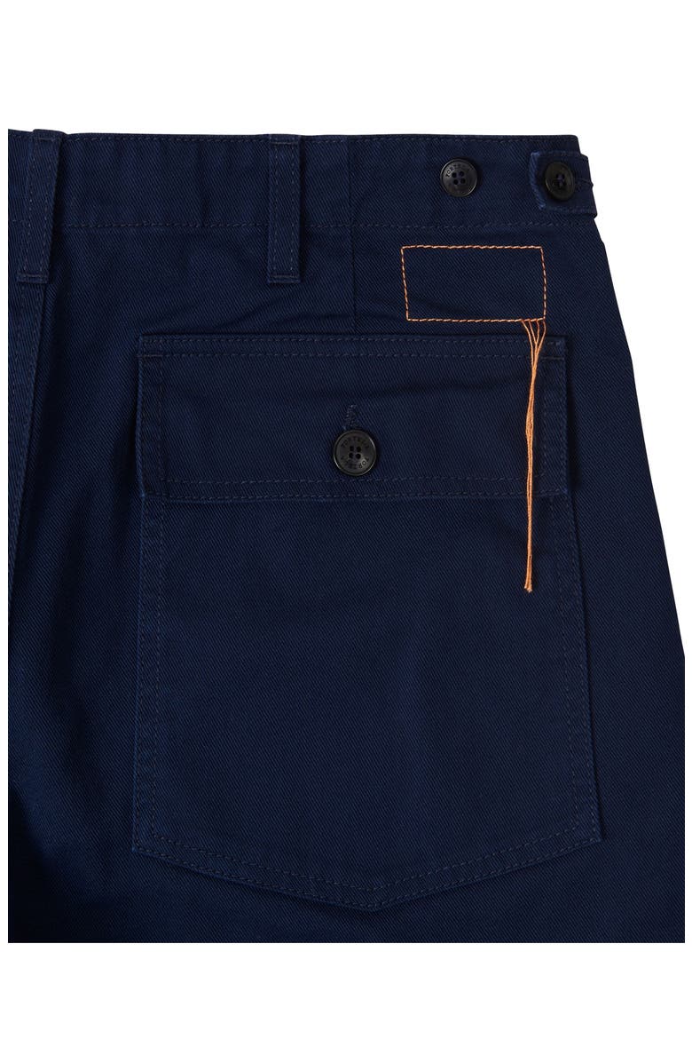 NewFatigue Vietnam Era Military Style Cotton Trousers, Alternate, color, Blue