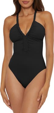 Soluna Braid Trim One-Piece Swimsuit