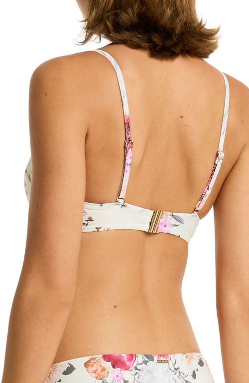 Sea Level Belle Underwire Bikini Top In Coconut