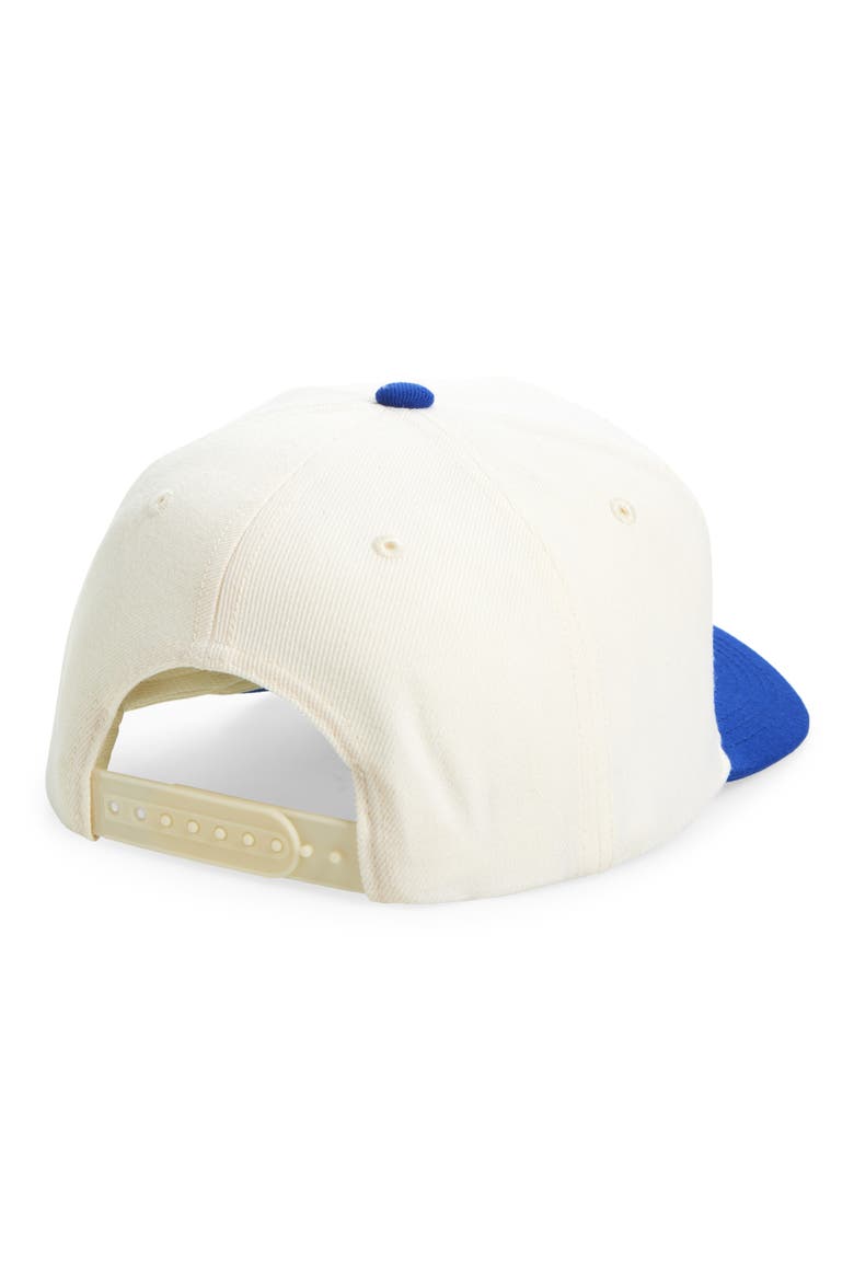 Linwood Snapback Baseball Cap, Alternate, color, ROYAL/ OFF WHITE