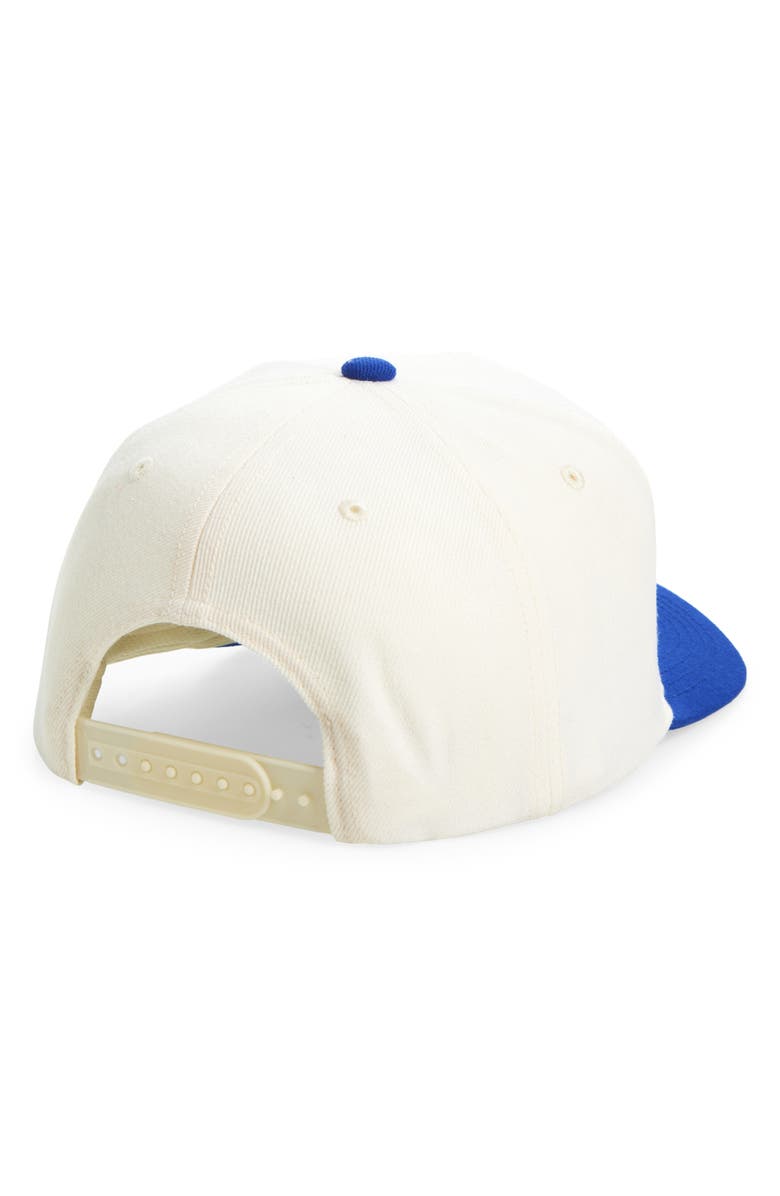 Brixton Linwood Snapback Baseball Cap, Alternate, color, Royal/ Off White