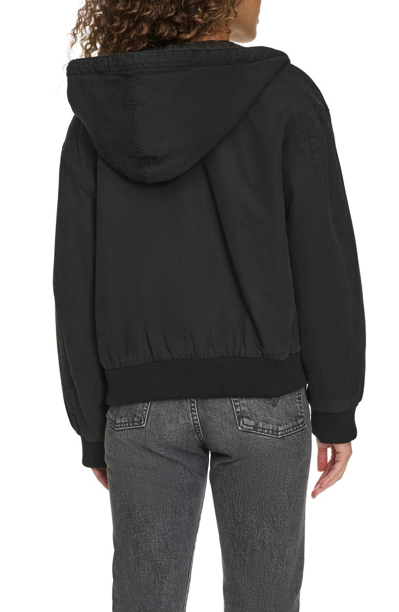 Levi's<sup>®</sup> Work Cotton Canvas Zip Jacket, Alternate, color, Black