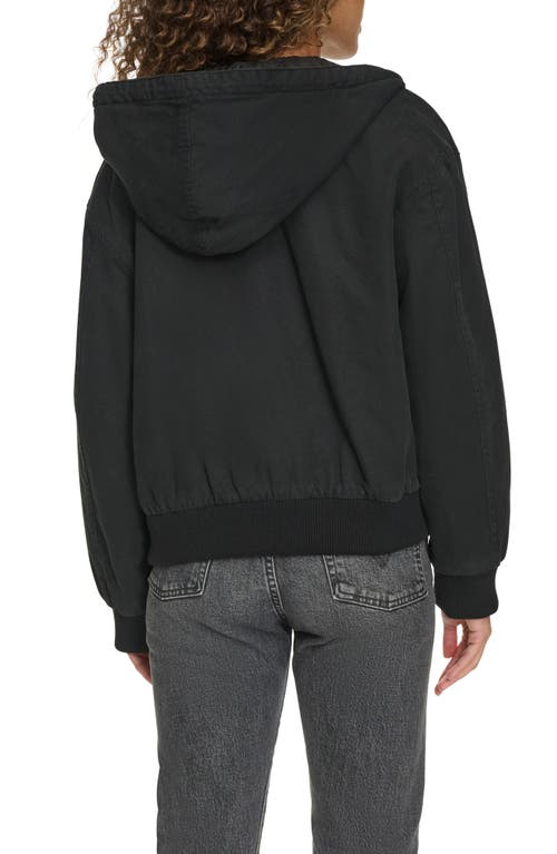 Levi's® Work Cotton Canvas Zip Jacket In Black