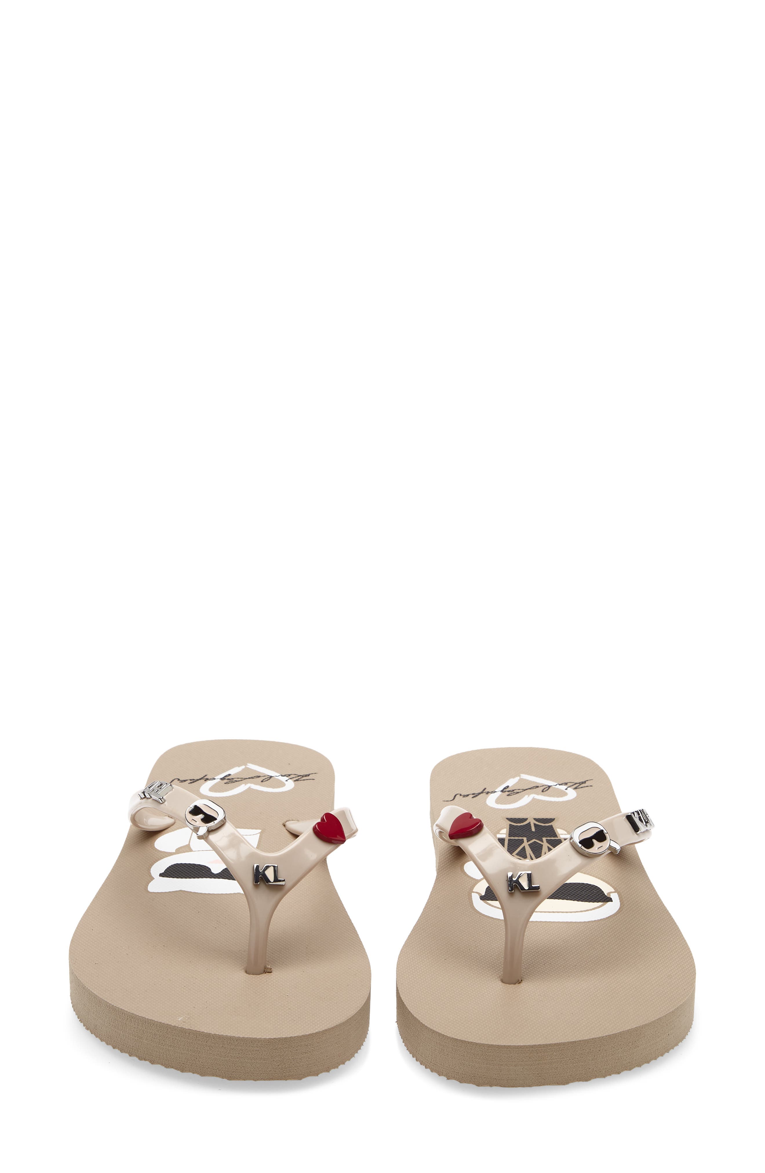 Zemi Flip Flop Sandal, Alternate, color, BEIGE