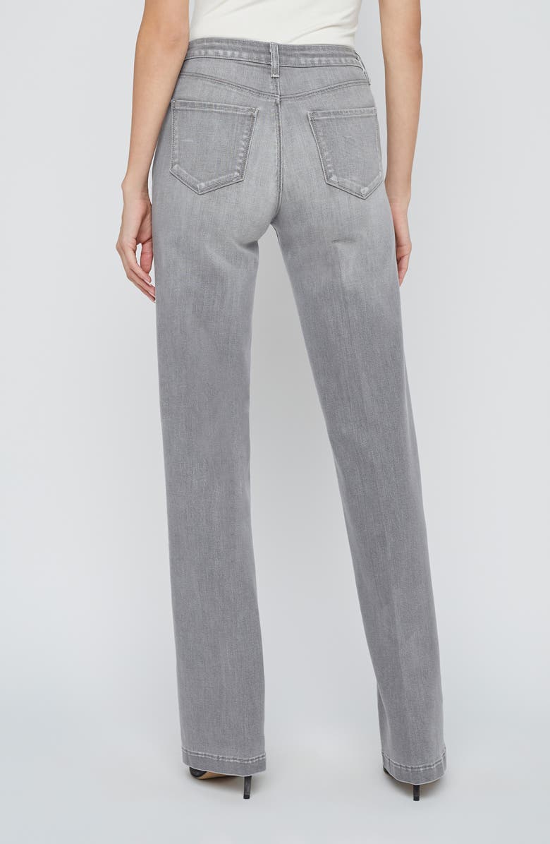 L'AGENCE Clayton High Waist Wide Leg Jeans, Alternate, color, 