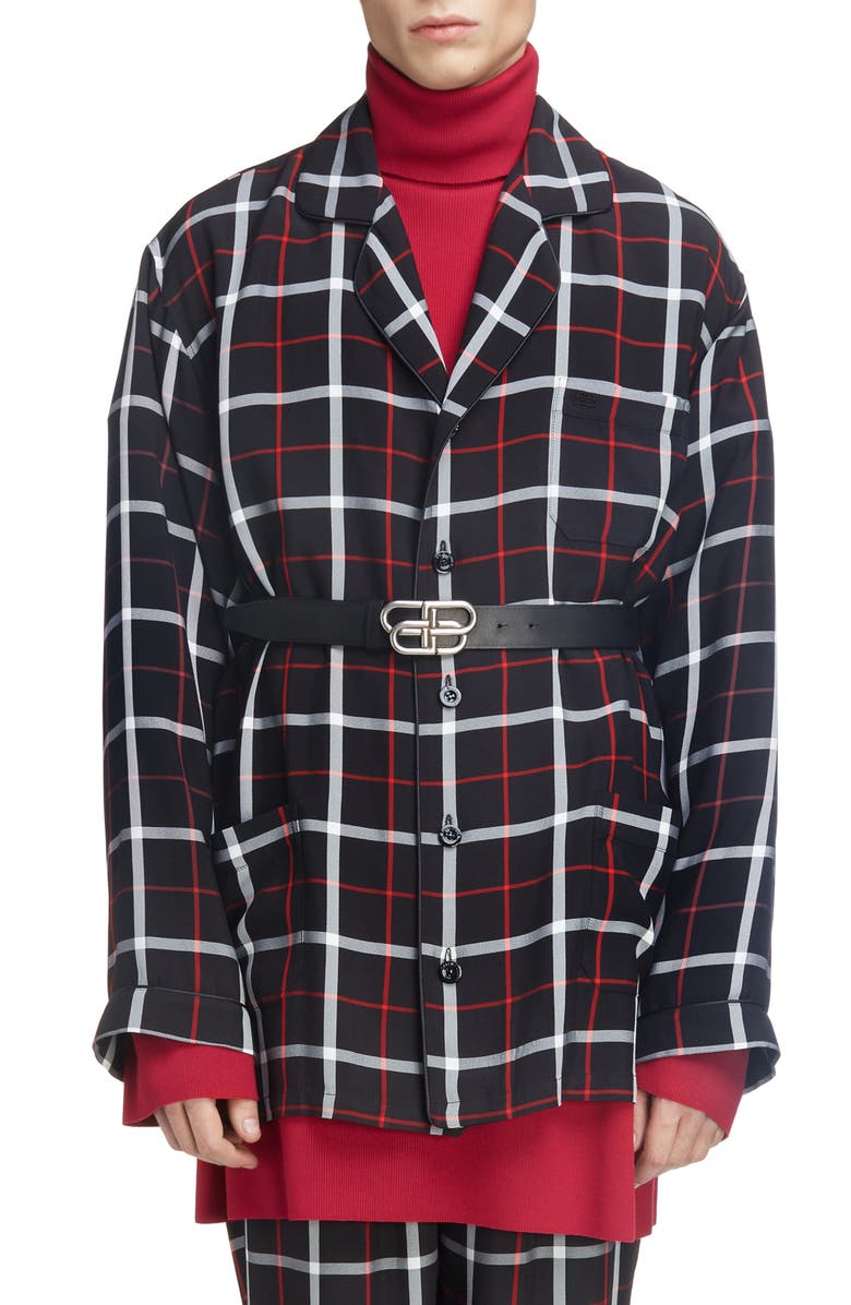 Balenciaga Pyjama Jacket, Main, color, 