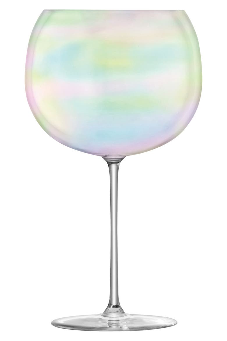 Bubble Balloon Glass, Main, color, MOTHER OF PEARL